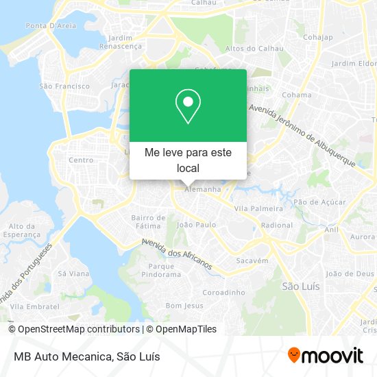 MB Auto Mecanica mapa