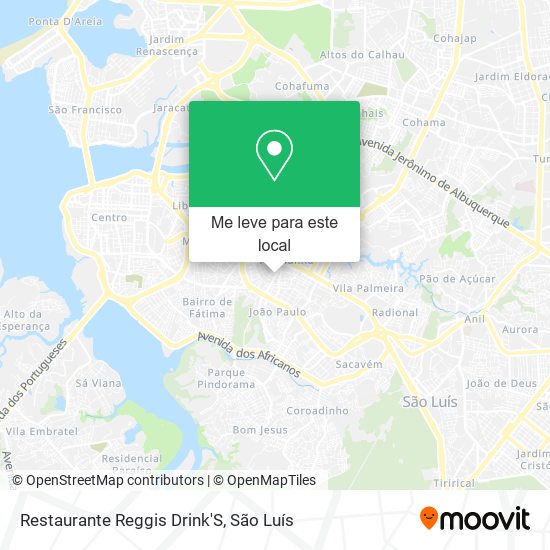 Restaurante Reggis Drink'S mapa