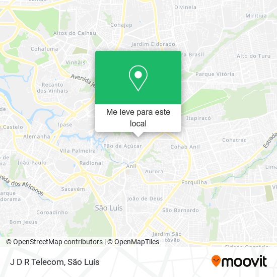 J D R Telecom mapa