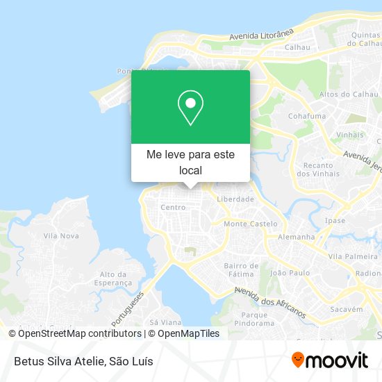 Betus Silva Atelie mapa