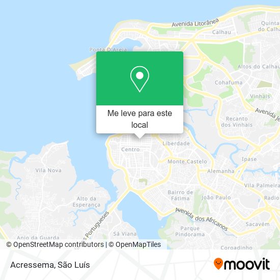 Acressema mapa