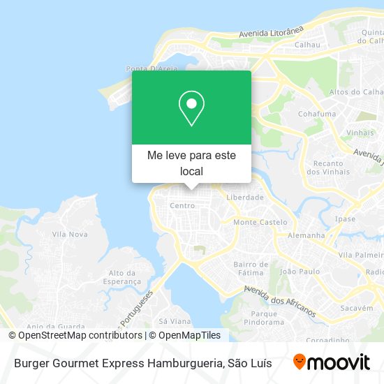 Burger Gourmet Express Hamburgueria mapa