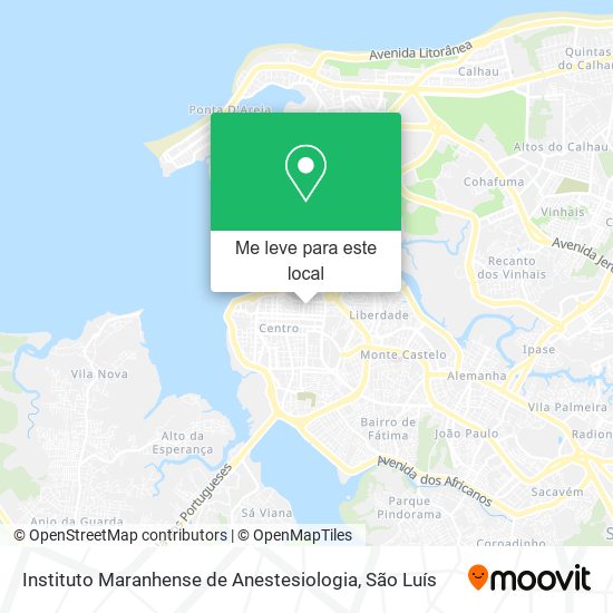 Instituto Maranhense de Anestesiologia mapa