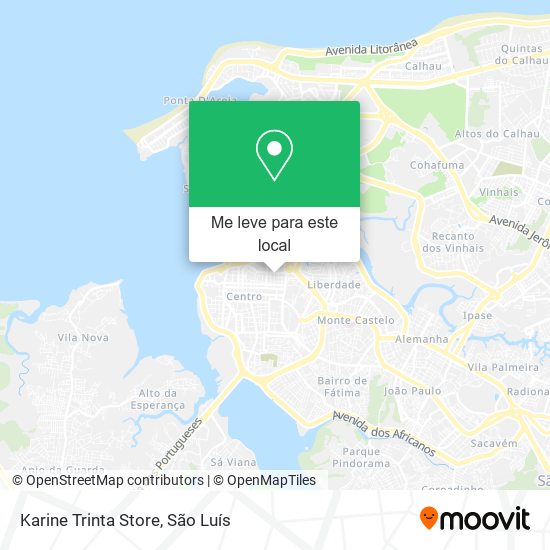 Karine Trinta Store mapa