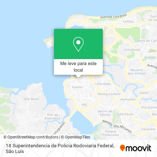 18 Superintendencia de Policia Rodoviaria Federal mapa