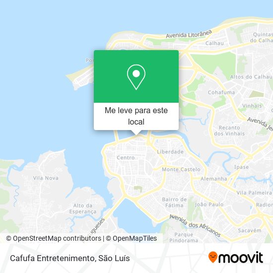 Cafufa Entretenimento mapa