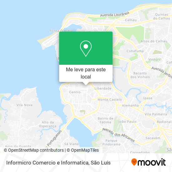 Informicro Comercio e Informatica mapa