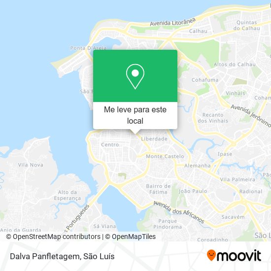 Dalva Panfletagem mapa