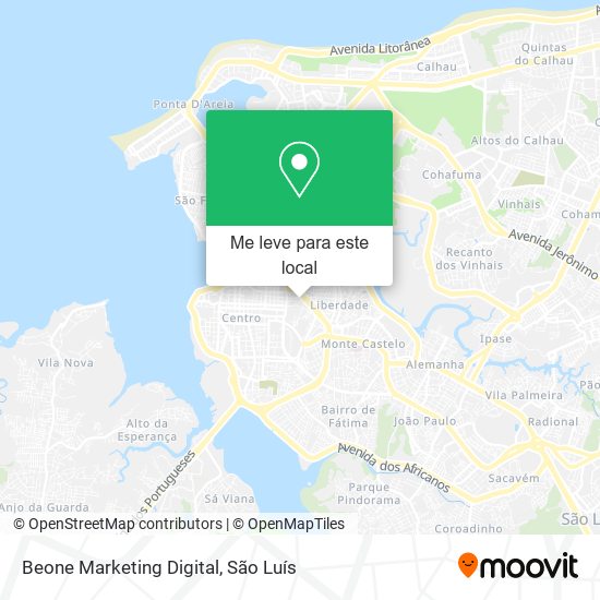 Beone Marketing Digital mapa