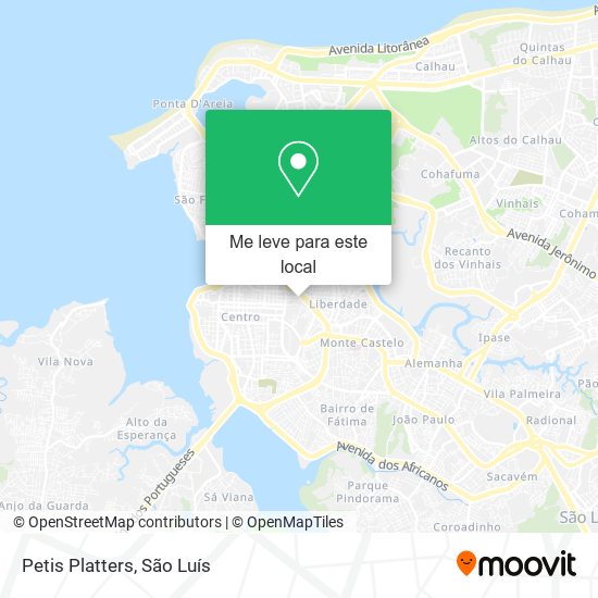 Petis Platters mapa