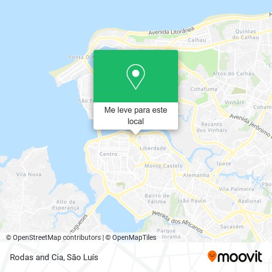 Rodas and Cia mapa