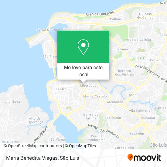 Maria Benedita Viegas mapa