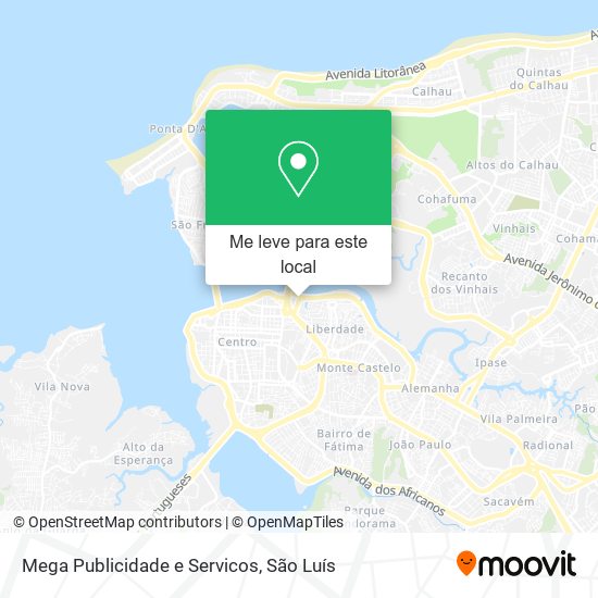 Mega Publicidade e Servicos mapa