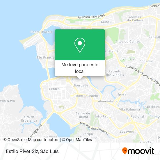 Estilo Pivet Slz mapa
