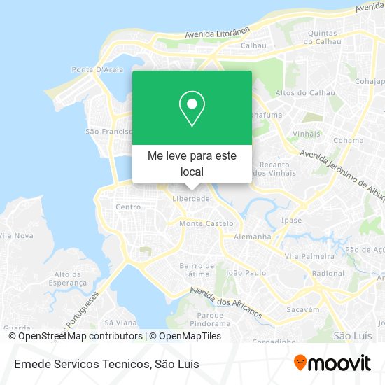 Emede Servicos Tecnicos mapa
