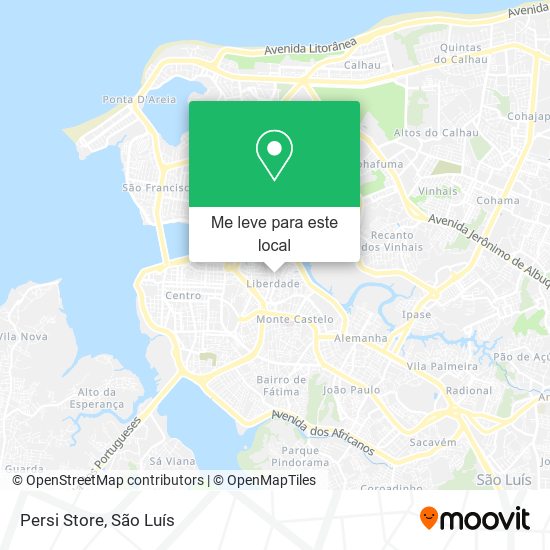 Persi Store mapa