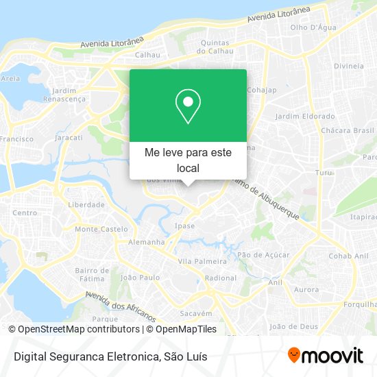 Digital Seguranca Eletronica mapa
