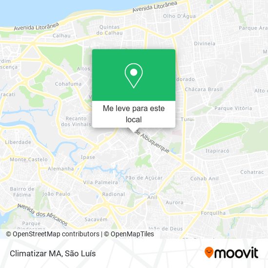 Climatizar MA mapa