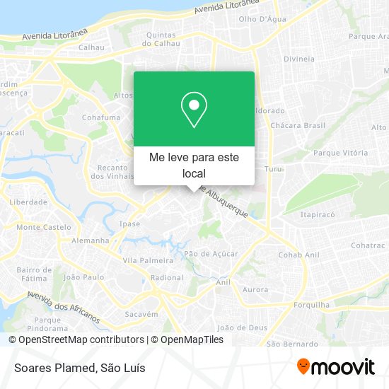 Soares Plamed mapa