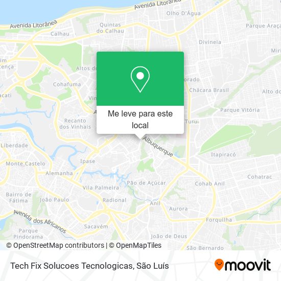 Tech Fix Solucoes Tecnologicas mapa