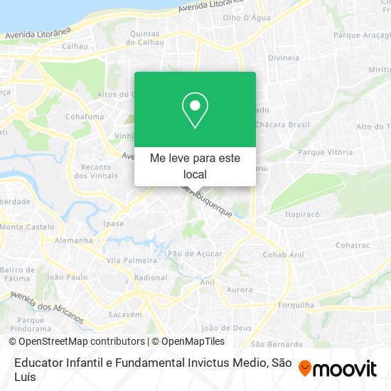 Educator Infantil e Fundamental Invictus Medio mapa