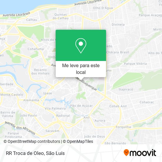 RR Troca de Oleo mapa