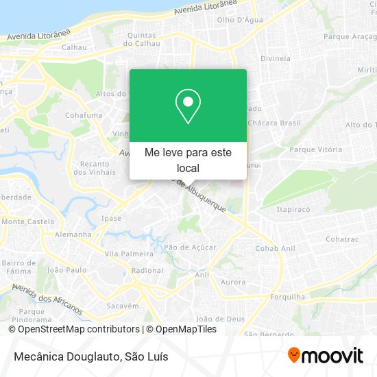 Mecânica Douglauto mapa