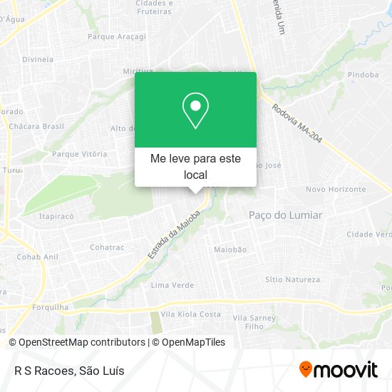 R S Racoes mapa
