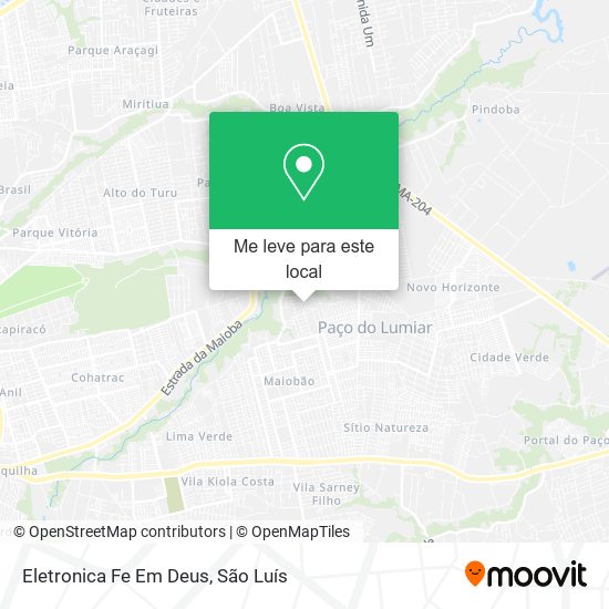 Eletronica Fe Em Deus mapa