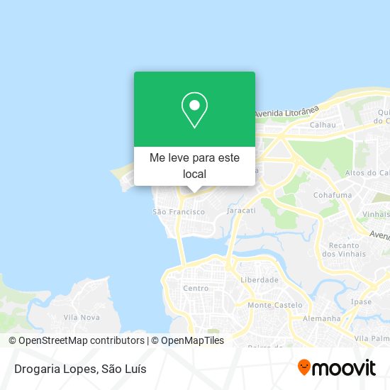 Drogaria Lopes mapa
