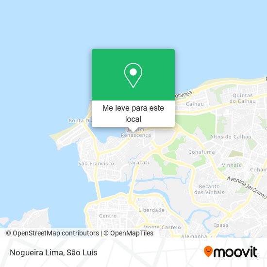 Nogueira Lima mapa