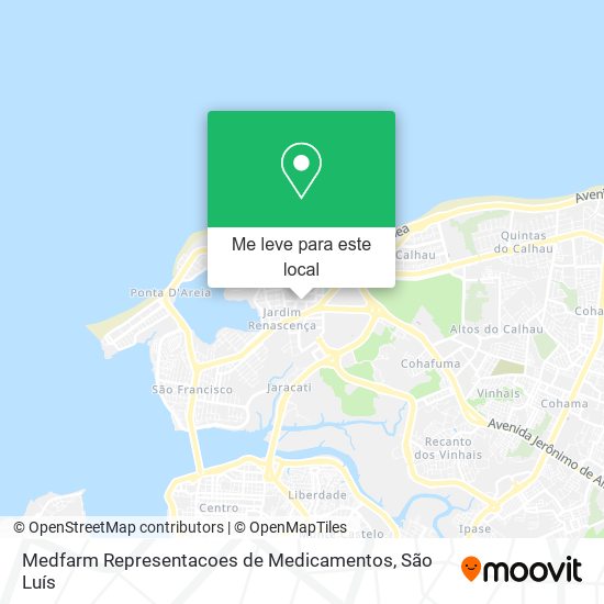 Medfarm Representacoes de Medicamentos mapa