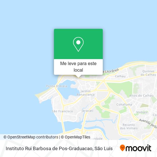 Instituto Rui Barbosa de Pos-Graduacao mapa