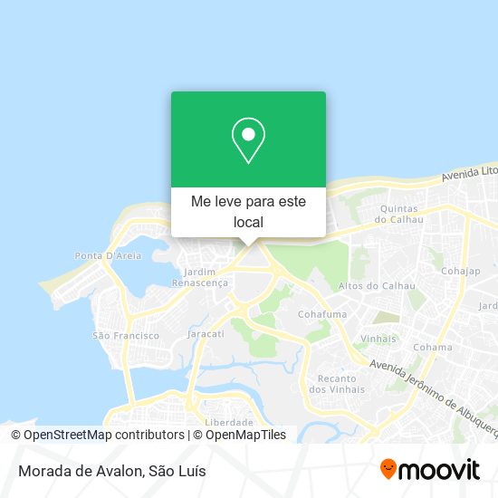 Morada de Avalon mapa