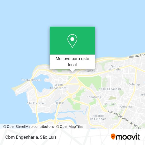 Cbm Engenharia mapa