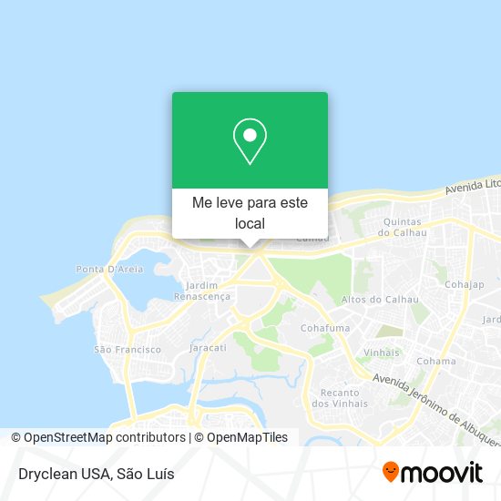 Dryclean USA mapa