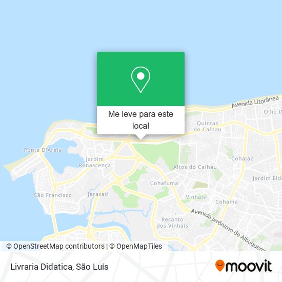 Livraria Didatica mapa