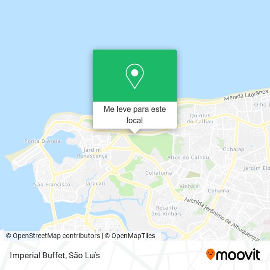 Imperial Buffet mapa