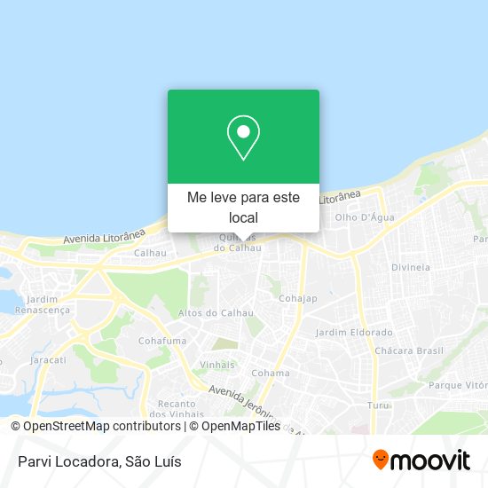 Parvi Locadora mapa