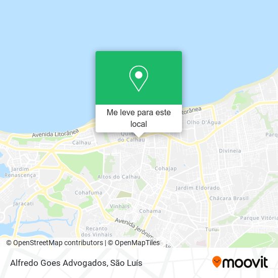 Alfredo Goes Advogados mapa