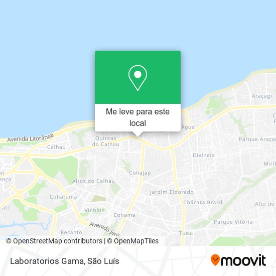 Laboratorios Gama mapa