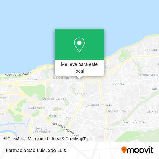 Farmacia Sao Luis mapa