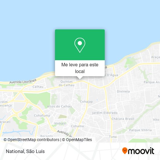 National mapa