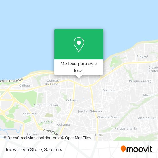 Inova Tech Store mapa