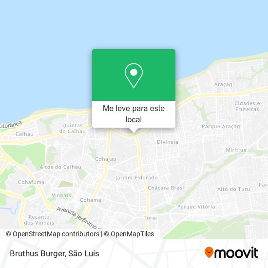 Bruthus Burger mapa