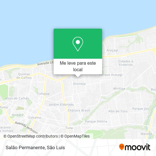 Salão Permanente mapa