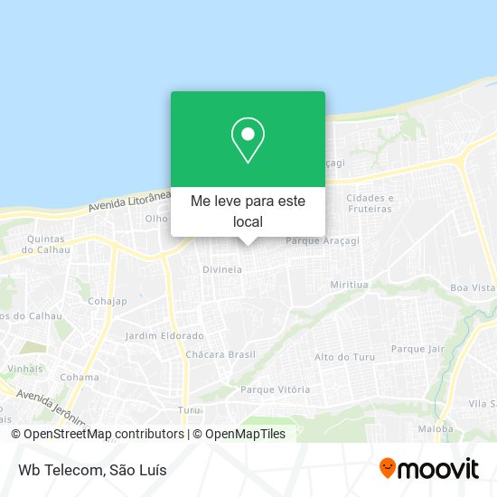 Wb Telecom mapa