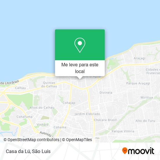 Casa da Lú mapa