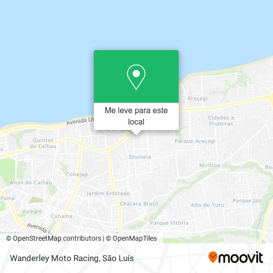 Wanderley Moto Racing mapa