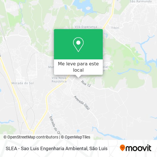 SLEA - Sao Luis Engenharia Ambiental mapa